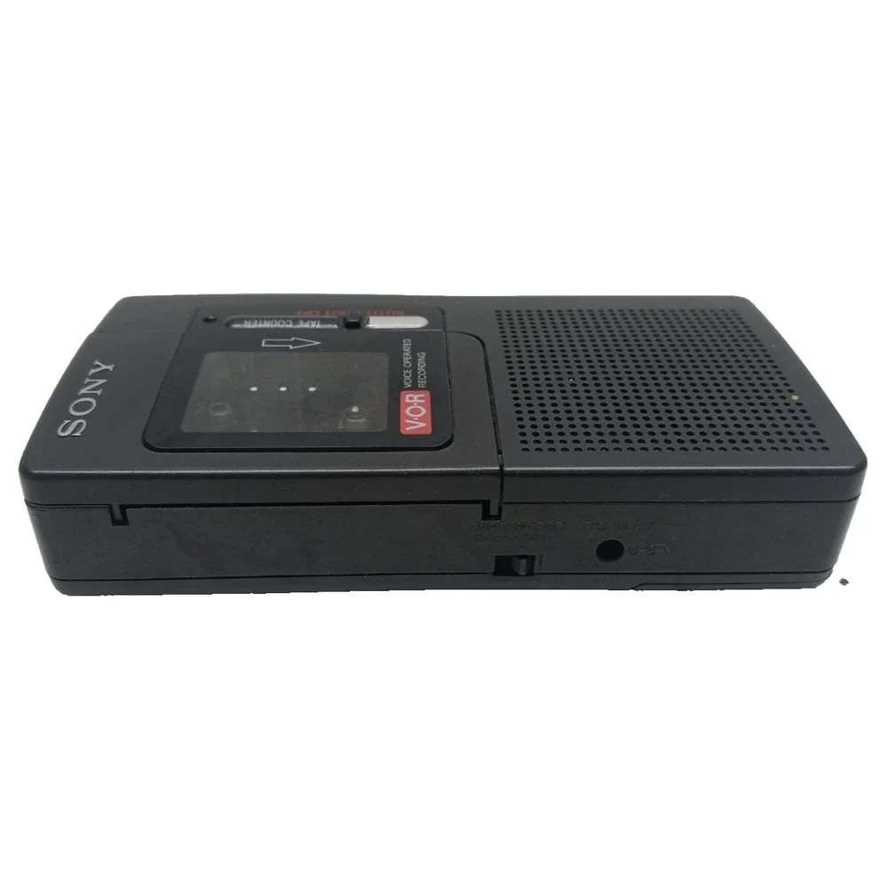 Sony M-550V Pressman Microcassette Recorder + Voice Controlled Recording; Tested